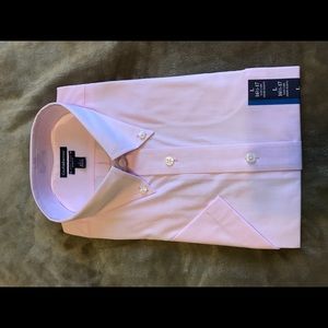 Men's Short Sleeve Button Down Dress shirt